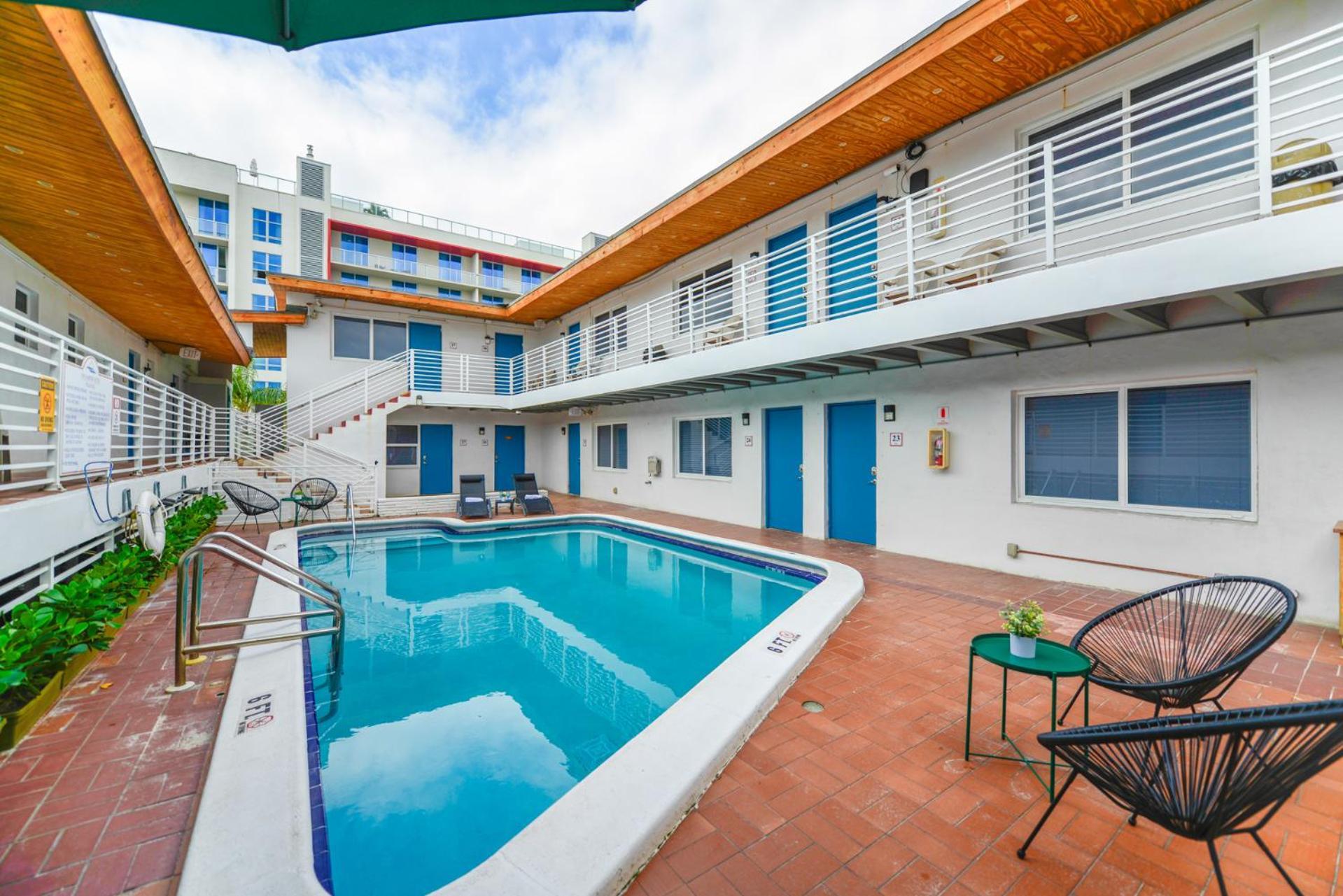 Fantastic Studio At The Beach With Parking&Pool - M43 好莱坞 外观 照片